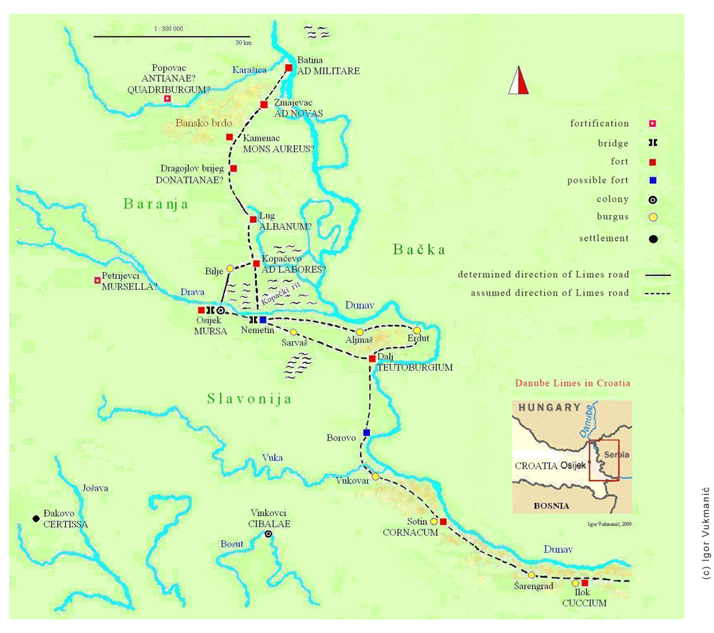 Danube Limes in Croatia