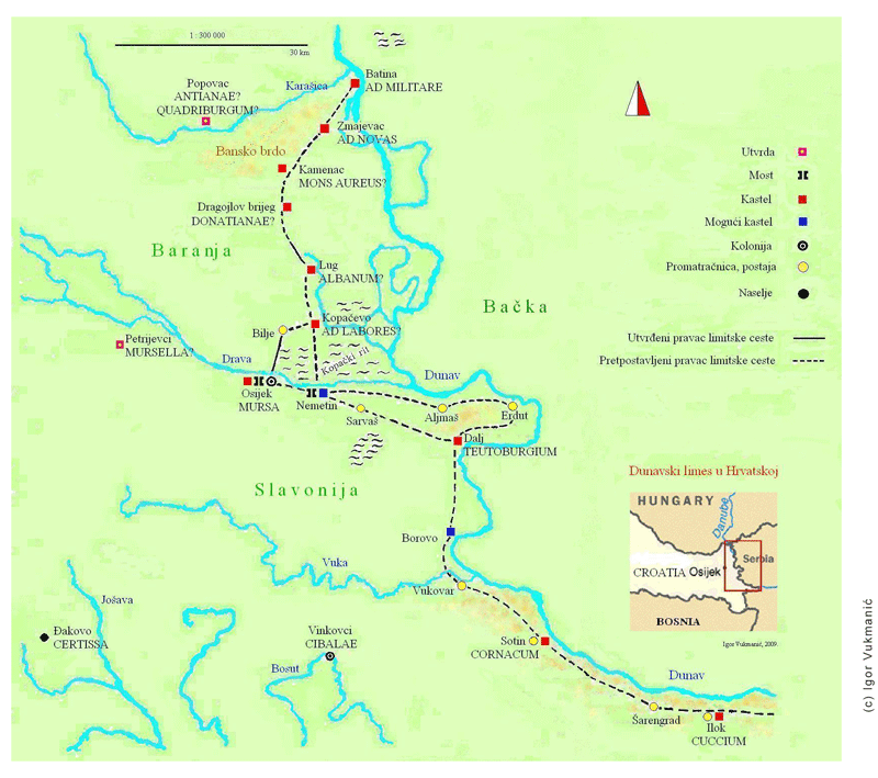 Dunavski limes u Hrvatskoj