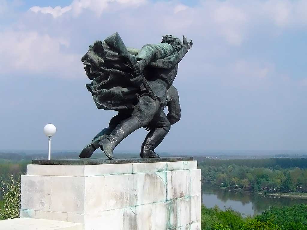 Batina - A part of the Batina battle Monument by Antun Augustinčić (Vukmanić 2012)