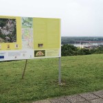 Danube Limes Brand information panel near the fort Ad Militare in Batina (Kovač 2014)