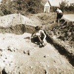 Batina - Archaeological excavations on a section of the fort (Konzervatorski odjel u Osijeku 1970)